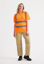 Hi Vis Short Sleeve T-Shirt - Front View