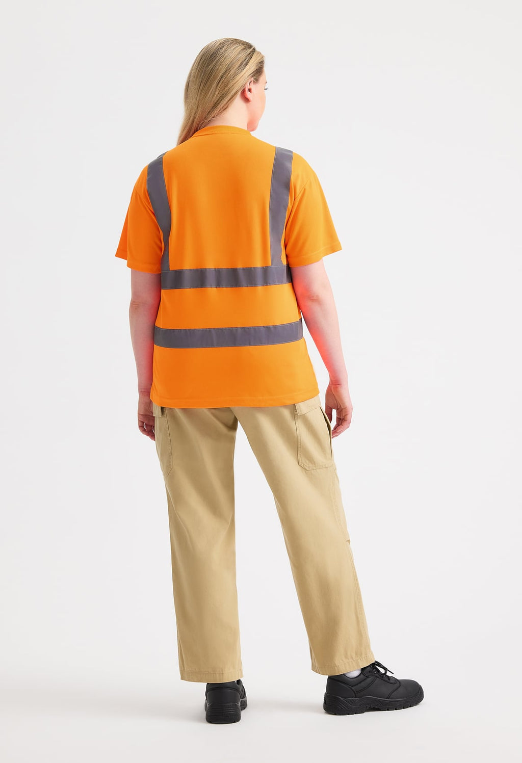 Unisex Hi-Vis Short Sleeve T-Shirt - EN ISO 20471 Class 2 | Yellow & Orange