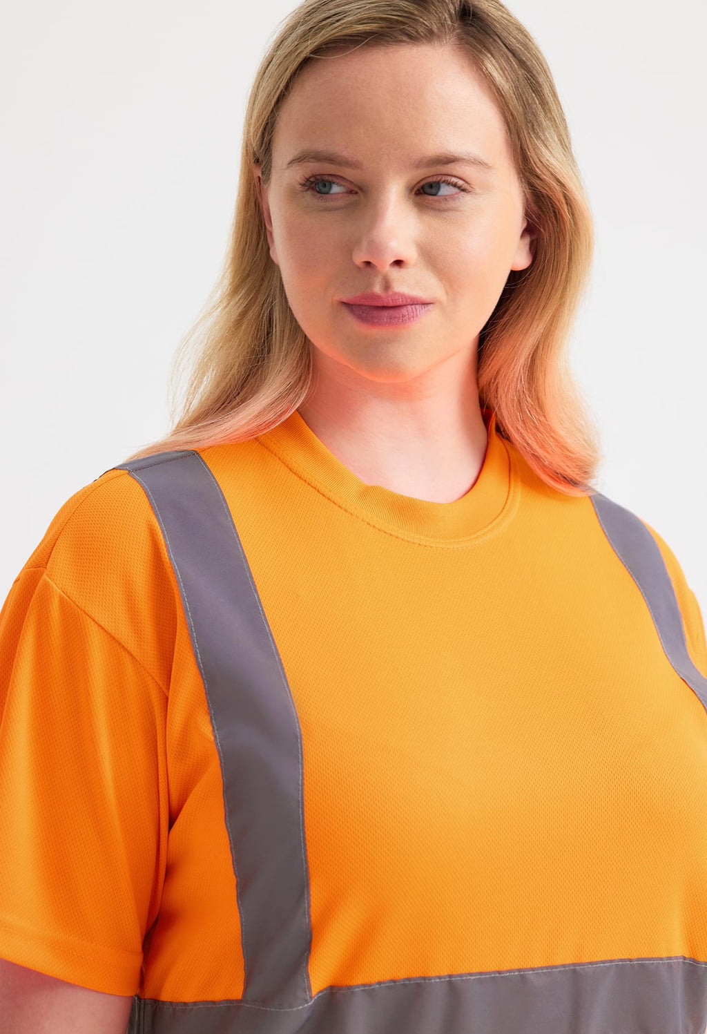 Unisex Hi-Vis Short Sleeve T-Shirt - EN ISO 20471 Class 2 | Yellow & Orange