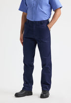 Unisex Workwear Trousers - 245gsm Polycotton, Regular Leg | Black & Navy