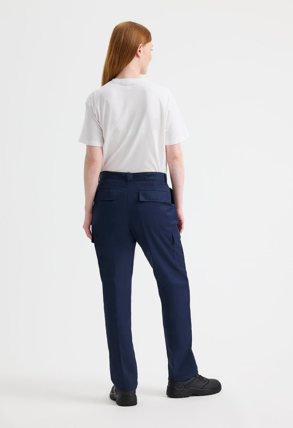 Ladies' Cargo Trousers - 245gsm 65/35 Polycotton | Black & Navy