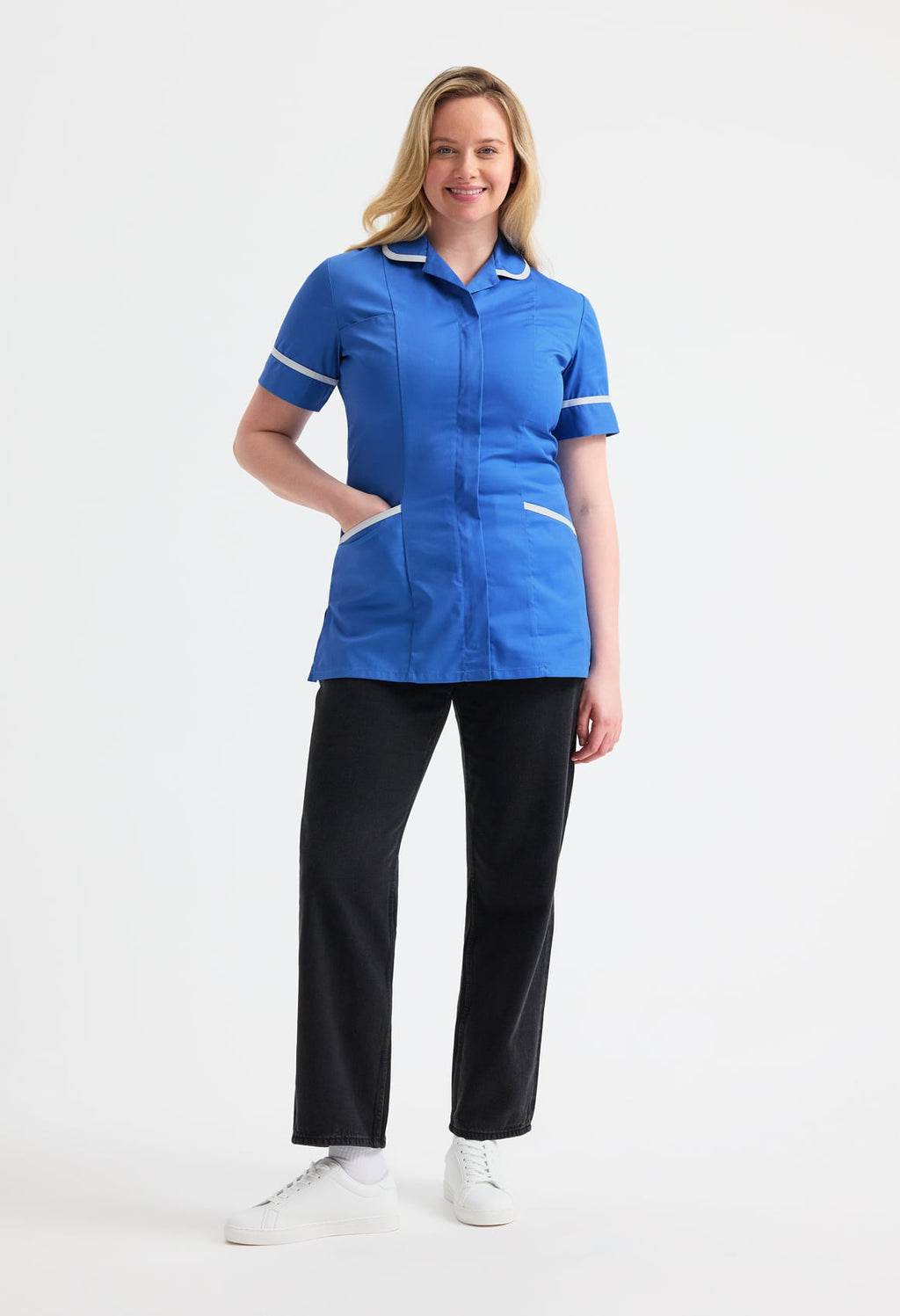 Ladies Heavyweight Healthcare Tunic - 65/35 Polycotton Uniform | 11 Colours
