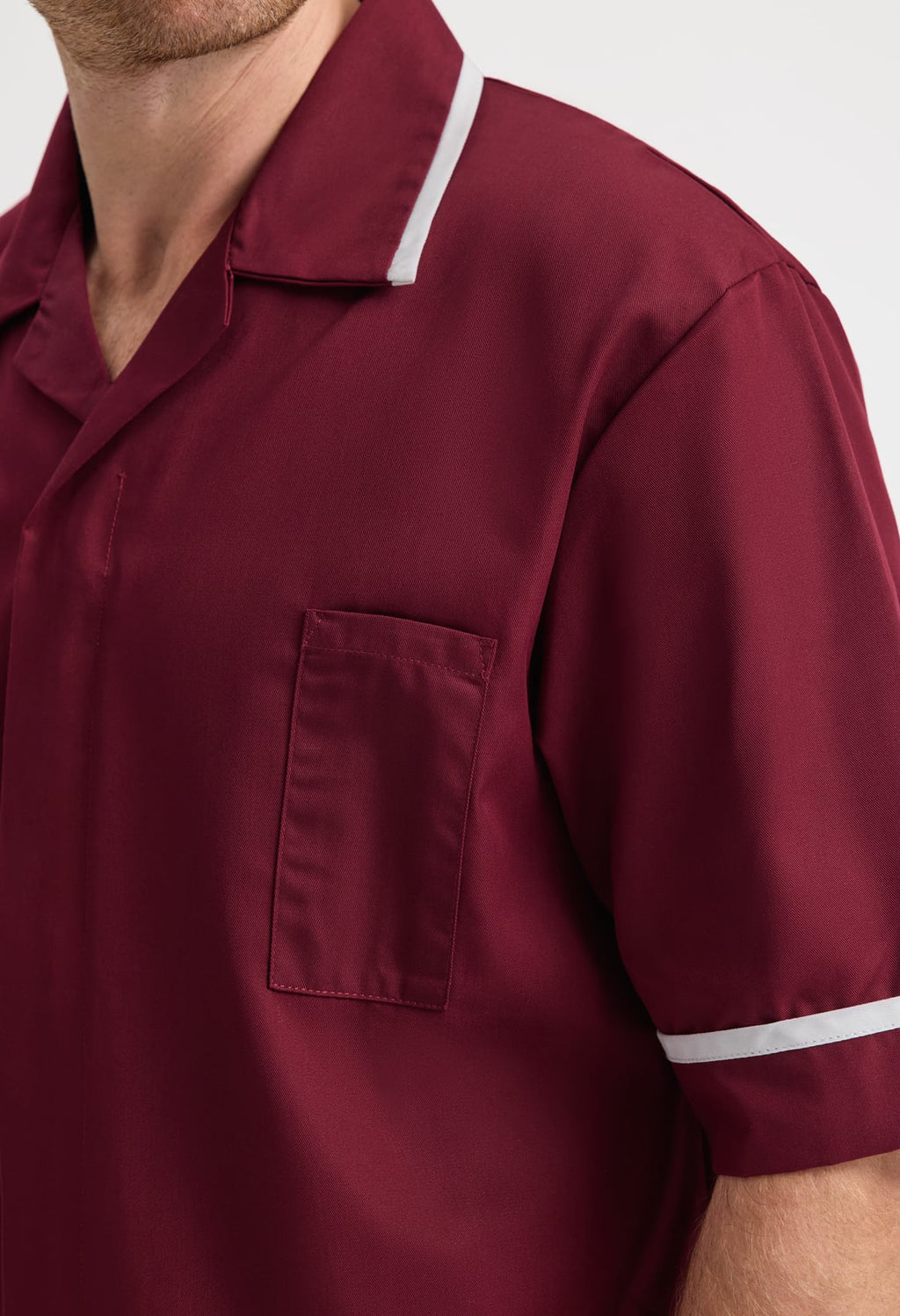 Men's Heavyweight Healthcare Tunic - 65/35 Polycotton Uniform | 11 Colours