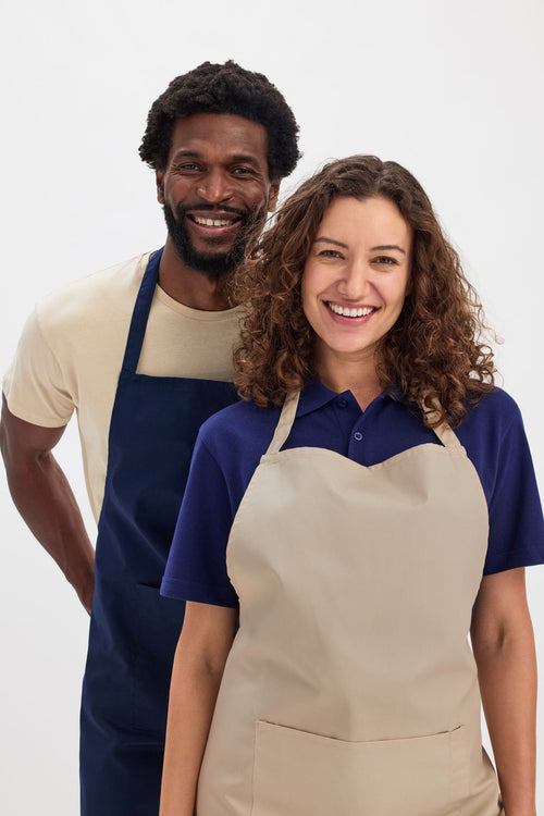 Bib Apron with Pocket