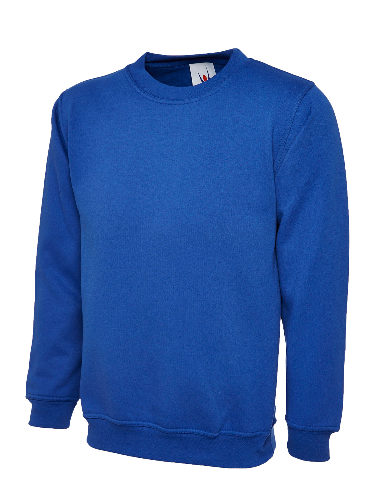 Value Range Children's Sweatshirt - Royal - 3/4 YRS | Wrapandcover.co.uk Customised uniforms for workwear, schools, and organisations- fast UK delivery, no minimum orders.
